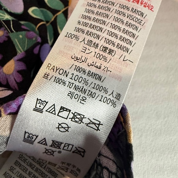 Her Universe Disney Floral Button Down Shirt - Picture 8 of 9